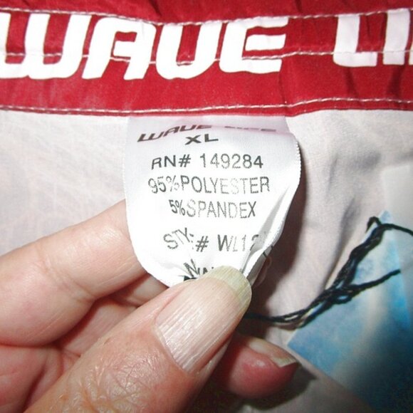 NWT Wave Life BOARD Shorts Size XL SWIM Trunks POCKETS Stretch BEACH Surf FLY - Picture 6 of 10